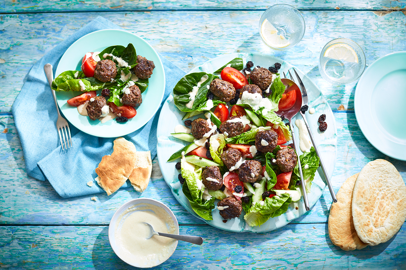 Beef Kofte Salad Southern Co op beef-kofte-salad-southern-co-op