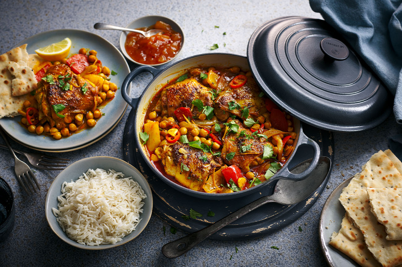 Spiced chicken and chickpea curry - Southern Co-op