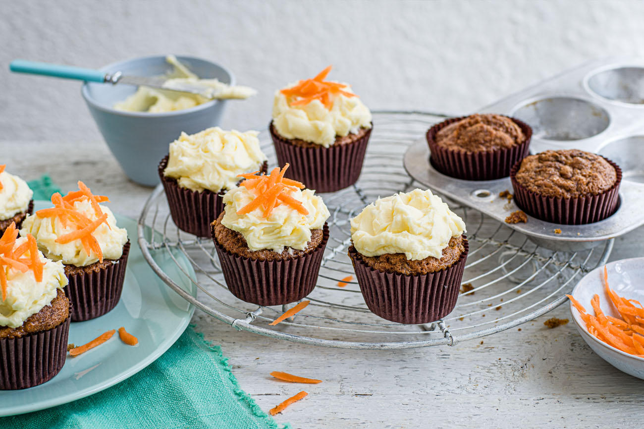 Carrot cake cupcakes - Southern Co-op