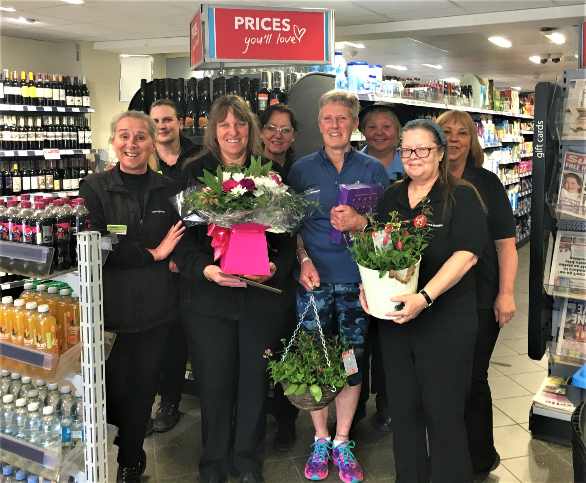 Surprise celebration to mark 40 years at Minster store Southern Coop