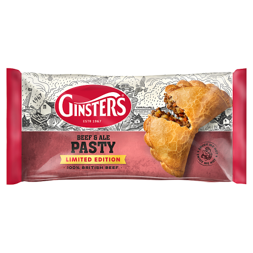 Ginsters Beef & Ale Pastry 180g