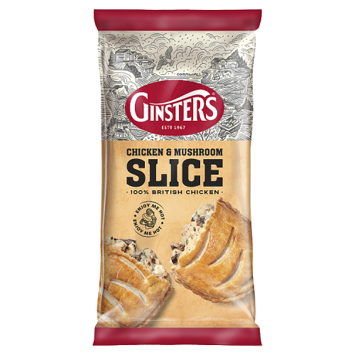 Ginsters Deep Fill Chicken & Mushroom Slice 170g